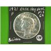 Image 1 : 1921 P PEACE DOLLAR
