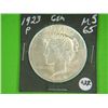 Image 1 : 1923 P PEACE DOLLAR