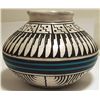 Image 2 : Navajo Etched & Hand Painted Pottery - Dewayne & Heather Eskeet