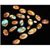 Image 2 : Non-Native Boulder Turquoise Stone Lot - 22 Stones - 395 Carat