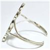 Image 2 : Zuni Multi-Stone Mickey Mouse Sterling Silver Cuff Bracelet - Andrea Shirley