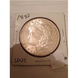 1887 Morgan Dollar MS 63