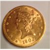 Image 1 : 1902 $10 GOLD LIBERTY MS-61