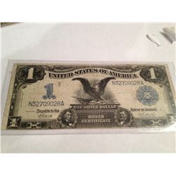 1899 BLACK EAGLE $1 SILVER CERTIFICATE
