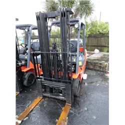 Toyota #7FGCU25 5K Lb. Cap. LP Forklift