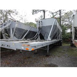 Miller Triple Vat 40' Bulk Concrete Hauler Trailer # 790326002