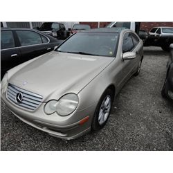 2002 Mercedes C230 Kompressor Hatchback Coupe