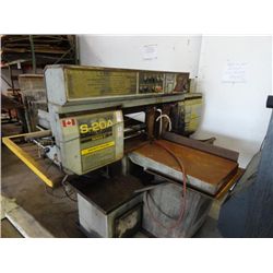Hyd-Mech S-20A Metal Band Saw w/Roller Table