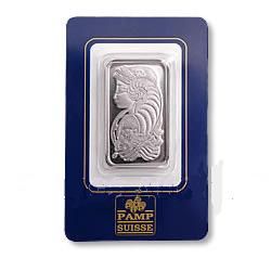 Pamp Suisse One Ounce Platinum Bar