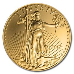 Uncirculated 1 oz. 2012 US American Gold Eagle