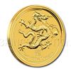 Image 1 : Australian Series II Lunar Gold 2 Ounce 2012 Dragon