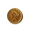 Image 1 : $5 Liberty Jewelry Grade Early Gold Bullion