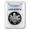 Image 1 : 2011 1 oz Silver Britannia PR-70 DCAM PCGS Registry Set