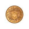 Image 1 : Swiss 20 Franc Gold Coin