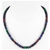 Image 1 : 176.86ctw Natural Multi-Color Rondelles Necklace