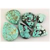 Image 1 : Natural Turquoise 168.08ctw Loose Small Gemstone Lot of