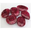 Image 1 : Ruby 127.44 ctw Loose Gemstoen Mix Sizes & Shapes