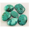 Image 1 : Natural Turquoise 160.80ctw Loose Small Gemstone Lot of