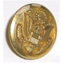 VINTAGE OFFICER MILITARY EAGLE BUTTON!! BUTTON CAME OUT OF SAFE!!