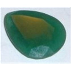 16.85 CARAT *HUGE* PEAR SHAPE LARGE EMERALD *PRECIOUS GEMSTONE*!! GEMSTONE CAME OUT OF SAFE!!