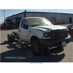 2002 - FORD F450//EXPORT ONLY