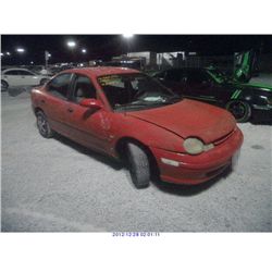 1995 - PLYMOUTH NEON//REBUILT SALVAGE TITLE