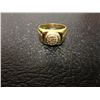 Image 2 : ROLEX STYLE SILVER  RING .21 CTW W/APPRAISAL