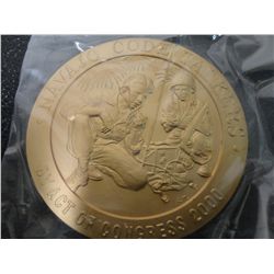 2000 HUGE NAVAJO CODE TALKERS USMC COMMEMORATIVE