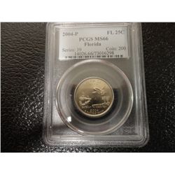 2004-P QTR FLORIDA PCGS MS66