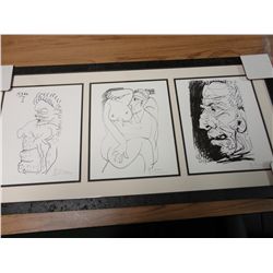PICASSO ORIGINAL LITHOGRAPHS HAND PULLED AND SIGNED