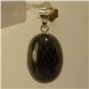 Image 1 : 27.25 CTW BLACK STAR PENDANT .925 STERLING SILVER