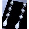 44.05 CTW PEARL  ANTIQUE LOOKING JEWELRY .925 STERLING