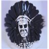 BLACK SKULL RING