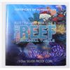 Image 4 : 2012  AUSTRALIA SEA-LIFE 1/2 oz. silver  round  TURTLE