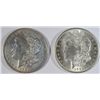 Image 1 : ( 2 ) VERY NICE 1921-P MORGAN SILVER DOLLARS
