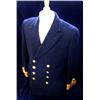 Image 1 : A Merchant Navy Officer's jacket, complete with eight brass QC buttons