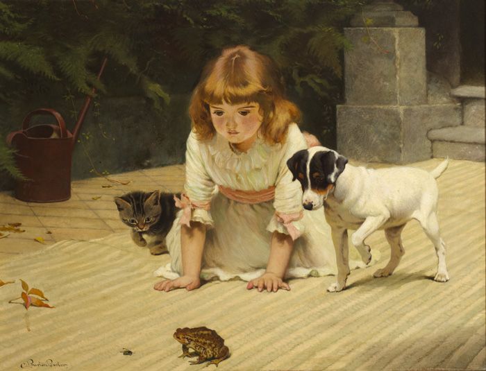 Charles Burton Barber (18451894) FRIEND OR FOE?