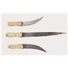 Image 3 : A SUDANESE TRIPLE DAGGER