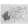 Image 1 : Guillaume Azoulay, Une Aure Essai Le Bete pour Bittan, Ink Drawing