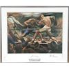 Image 1 : Gustav Rehberger, Jack Dempsey vs. Gene Tunney, Lithograph, Autographed by both boxers