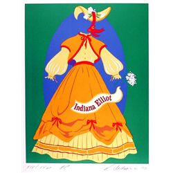 Robert Indiana, Indiana Elliot, Lithograph