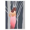 Image 1 : Derrick Brown, Woman in Forest, Serigraph