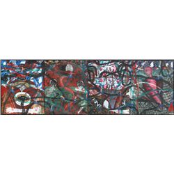 Papo Colo, Charmer, Oil Painting (Four Panels)