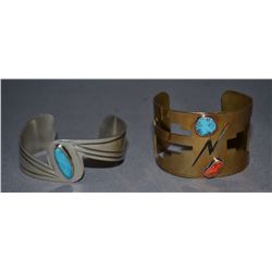 TWO NAVAJO BRACELETS