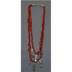 PUEBLO CORAL NECKLACE