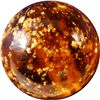 Image 3 : Marbles: Lot 1. Mica. Amber. 21/32". Mint- 9.1.