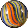 Image 2 : Marbles: Lot 6. Joseph Coat Swirl. 9/16". Mint 9.9.