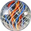Image 1 : Marbles: Lot 7. 3-Layer Solid Core Swirl. 1-3/16". NM 8.3.