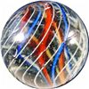 Image 2 : Marbles: Lot 7. 3-Layer Solid Core Swirl. 1-3/16". NM 8.3.