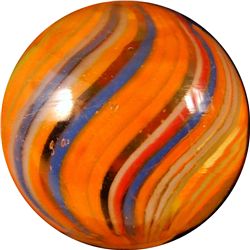Marbles: Lot 22. Joseph Coat Swirl. 9/16". Mint 9.7.